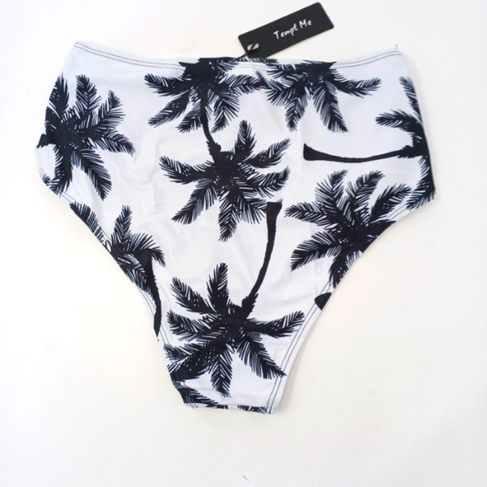 Tempt Me Ruched High Waist Bikini Bottom - Picture 4 of 7